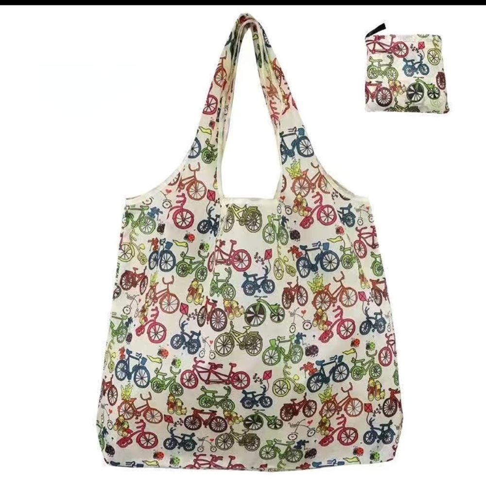 Bicycle Reusable Shopping Bag / Tote